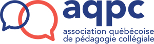 Logo de l'association québécoise de pédagogie collégiale